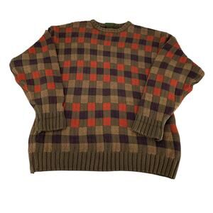 Vintage Timberland Sweater Size M Weathergear Knitted 100% Cotton